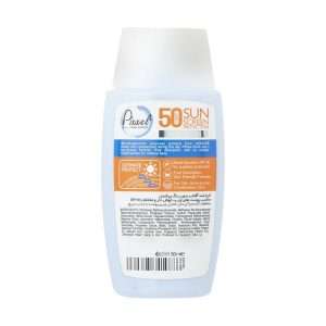 کرم ضد آفتاب بی رنگ پیکسل پوست چرب SPF50 مدل Oily Acne-Prone Skin